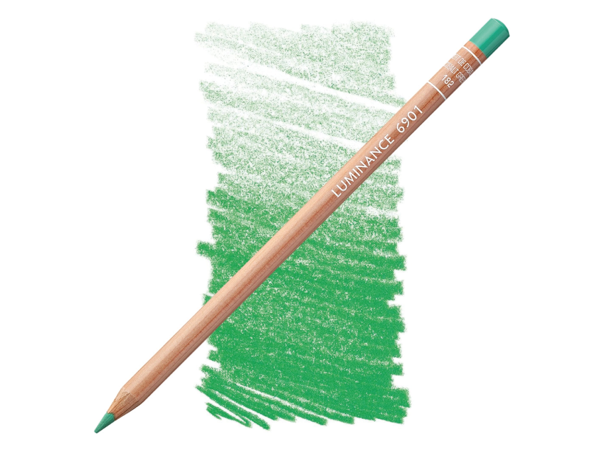 CARAN D'ACHE LUMINANCE BUNTSTIFT 182 KOBALTGRUN 1