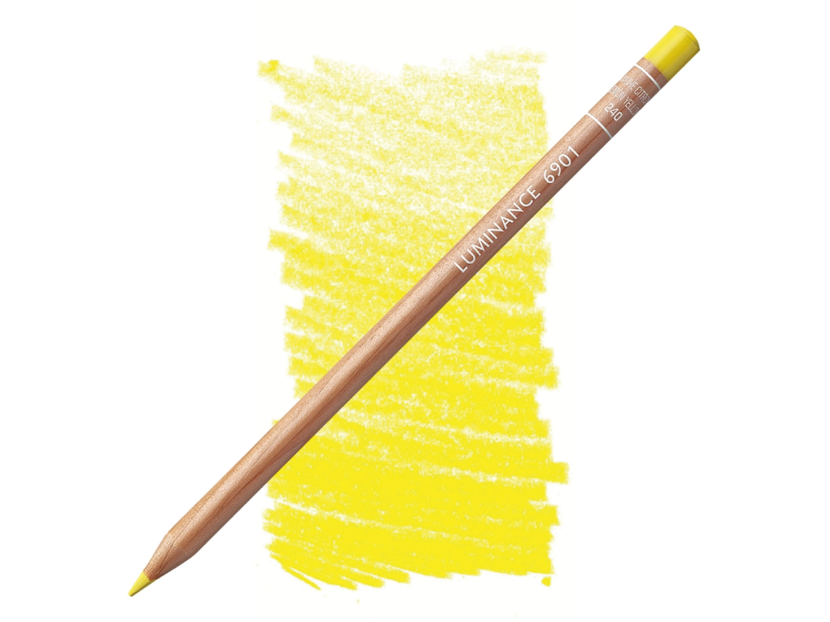 CARAN D'ACHE LUMINANCE BUNTSTIFT 240 ZITRONENGELB 1