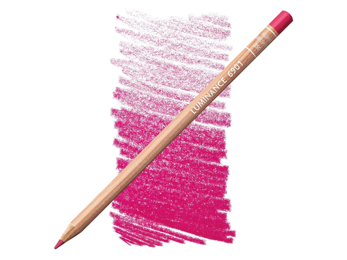 CARAN D'ACHE LUMINANCE BUNTSTIFT 350 PUPURROT 1