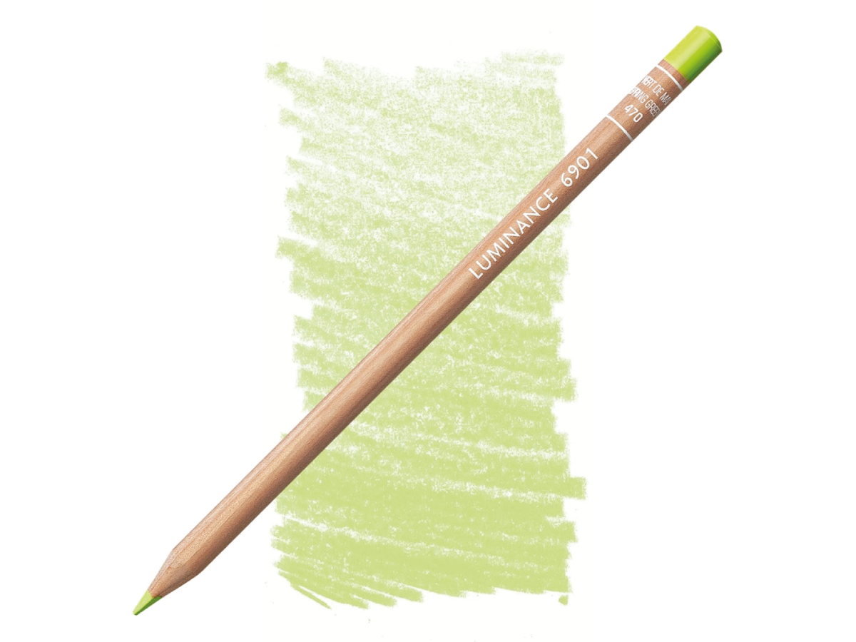 CARAN D'ACHE LUMINANCE BUNTSTIFT 470 SPRING GRUN 1