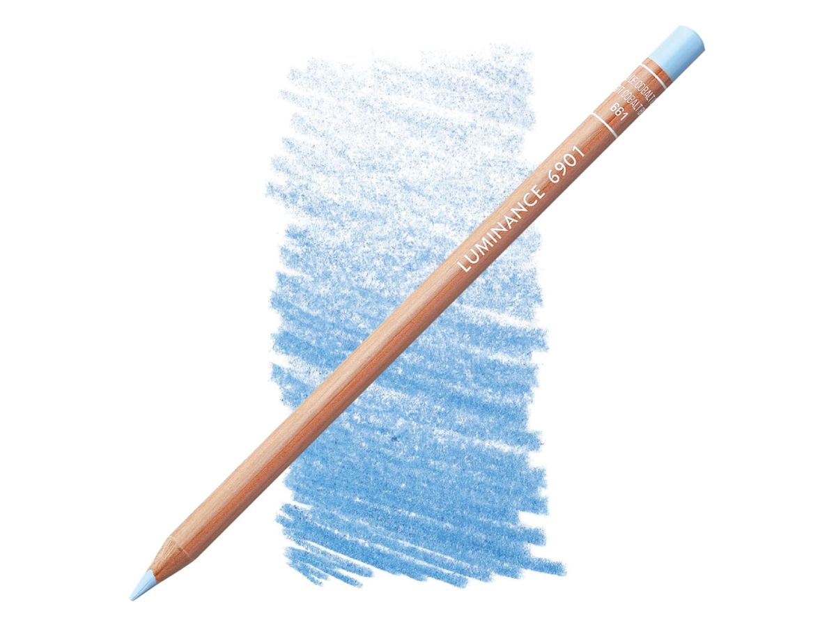 CARAN D'ACHE LUMINANCE BUNTSTIFT 661 HELIOKOBALTBLAU 1