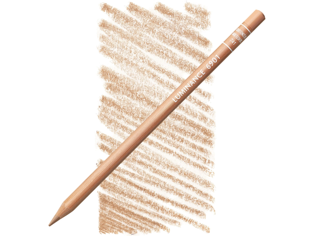 CARAN D'ACHE LUMINANCE POTLOOD 741 HEIBE ERDE 5% (WARM EARTH 5%) 1