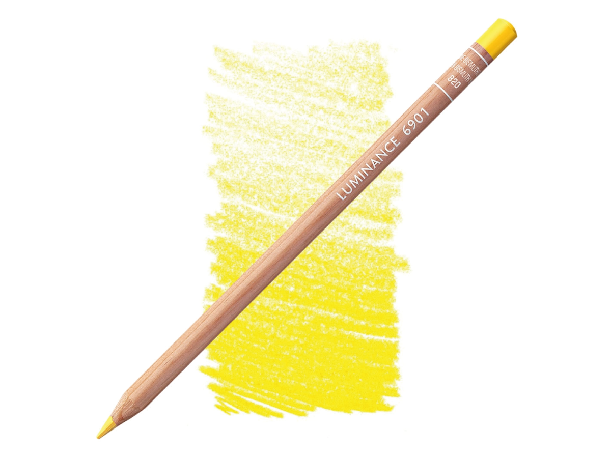 CARAN D'ACHE LUMINANCE BUNTSTIFT 820 BISMUTHGOLDGELB 1