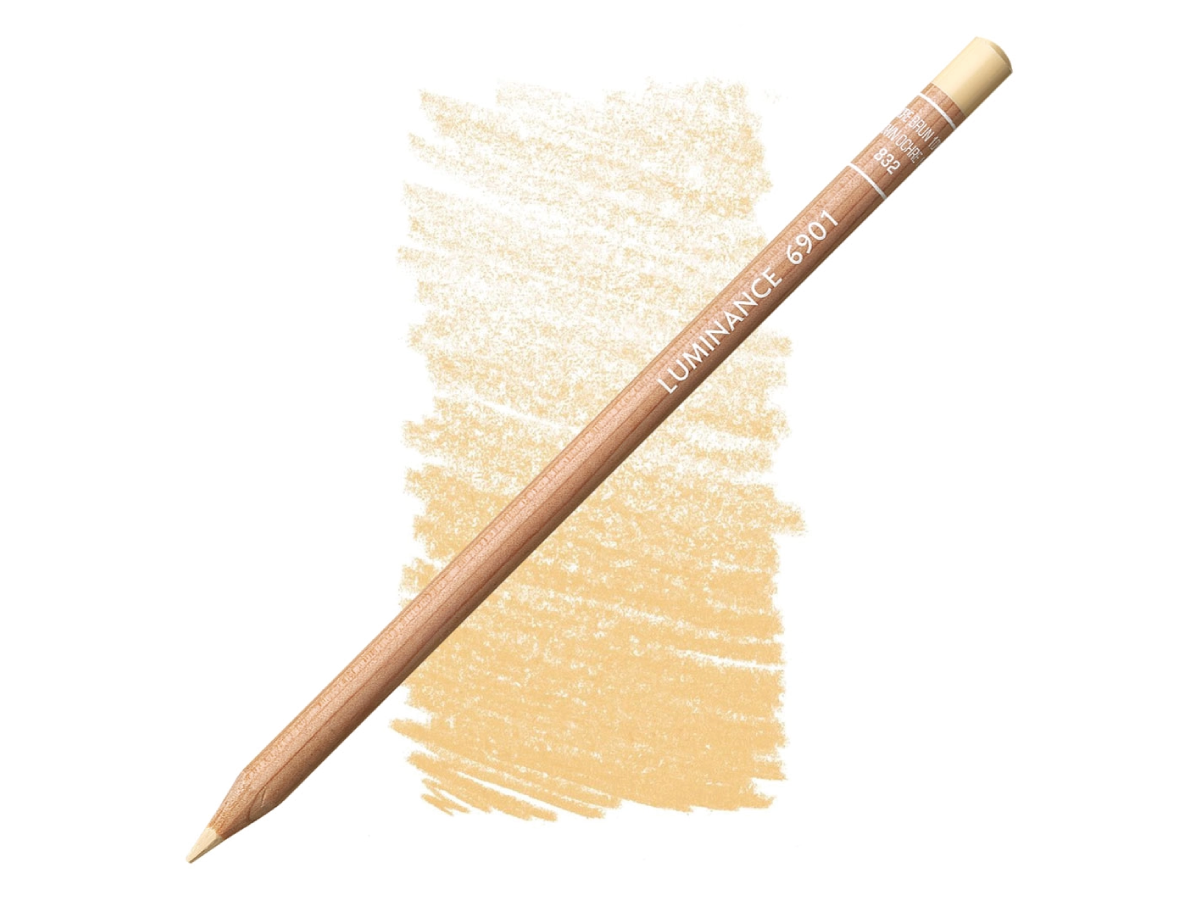 CARAN D'ACHE LUMINANCE BUNTSTIFT 832 BRAUNOCKER 10% 1
