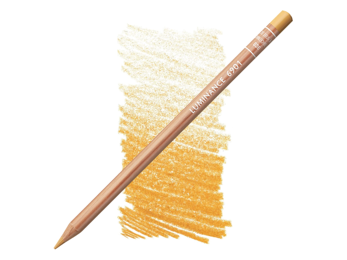 CARAN D'ACHE LUMINANCE BUNTSTIFT 836 BRAUNOCKER 50% 1
