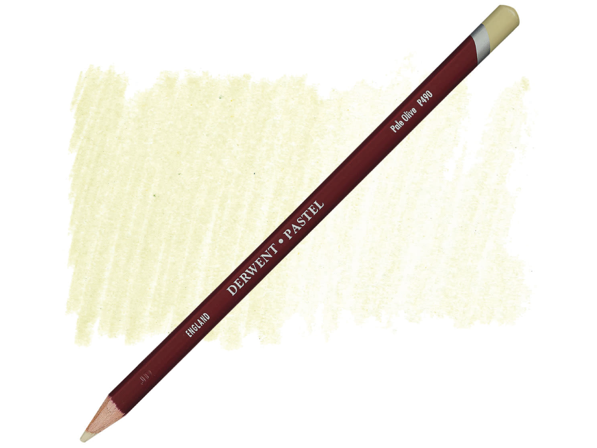 DERWENT PASTELLSTIFT P490 278 PALE OLIVE 1