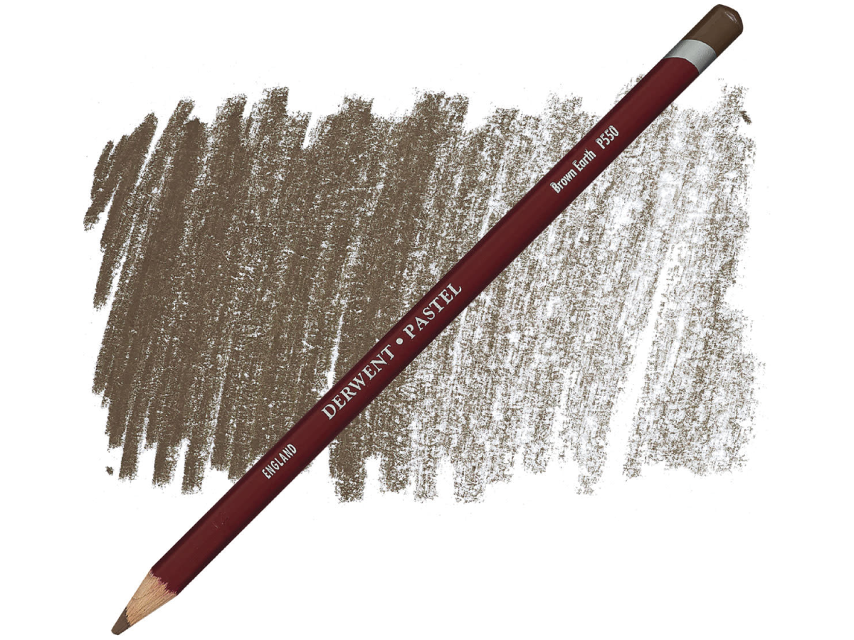 DERWENT PASTELLSTIFT P550 284 BROWN EARTH 1
