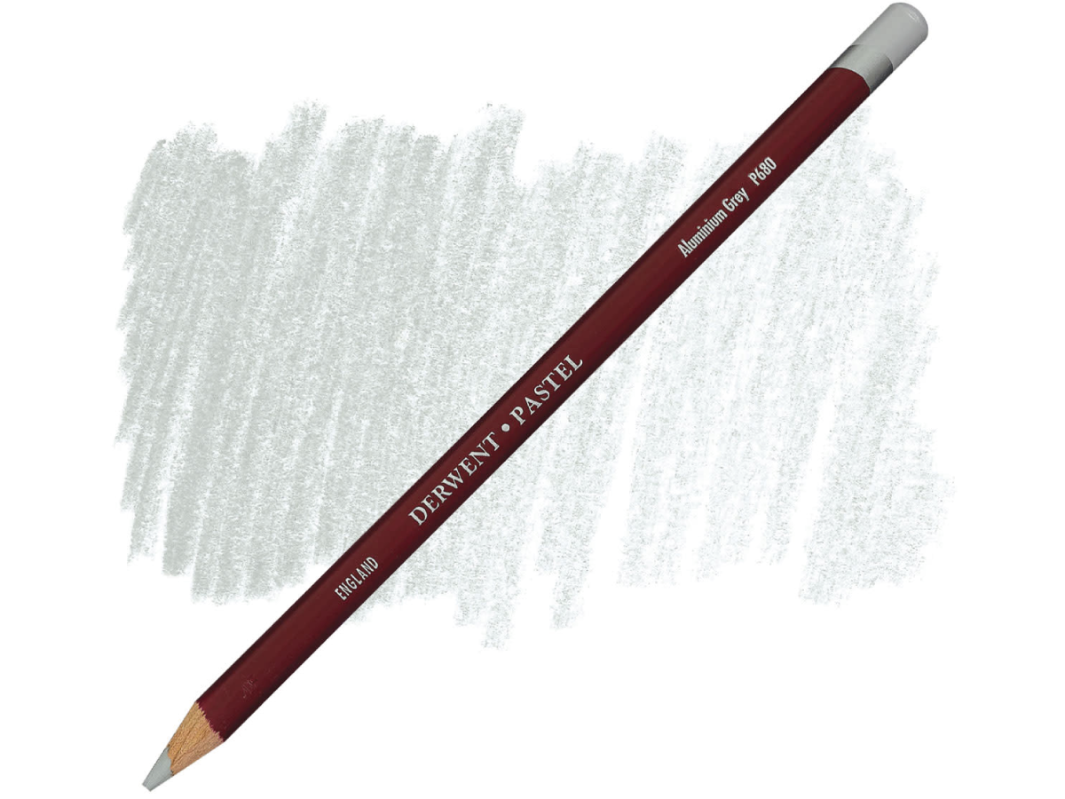 DERWENT PASTELLSTIFT P680 297 ALUMINUM GREY 1