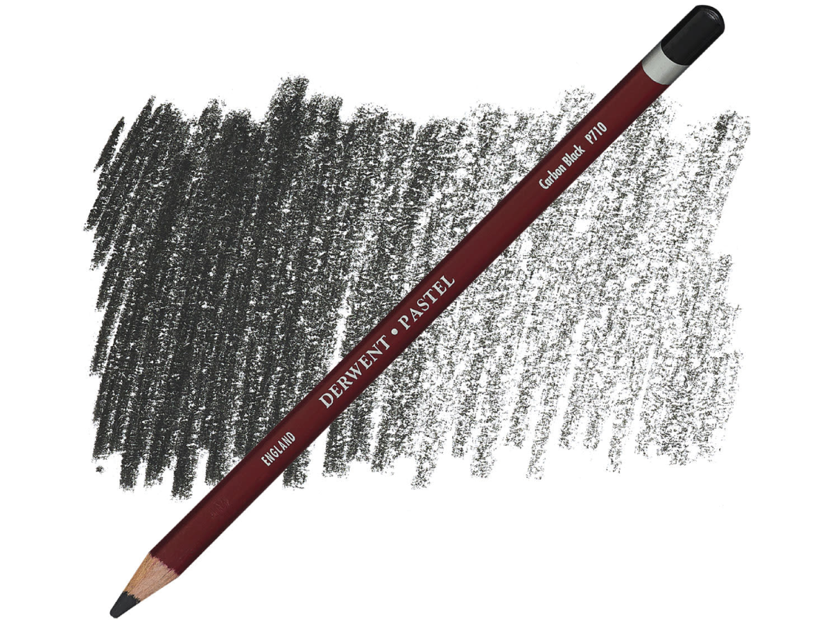 DERWENT PASTELLSTIFT P710 300 CARBON BLACK 1