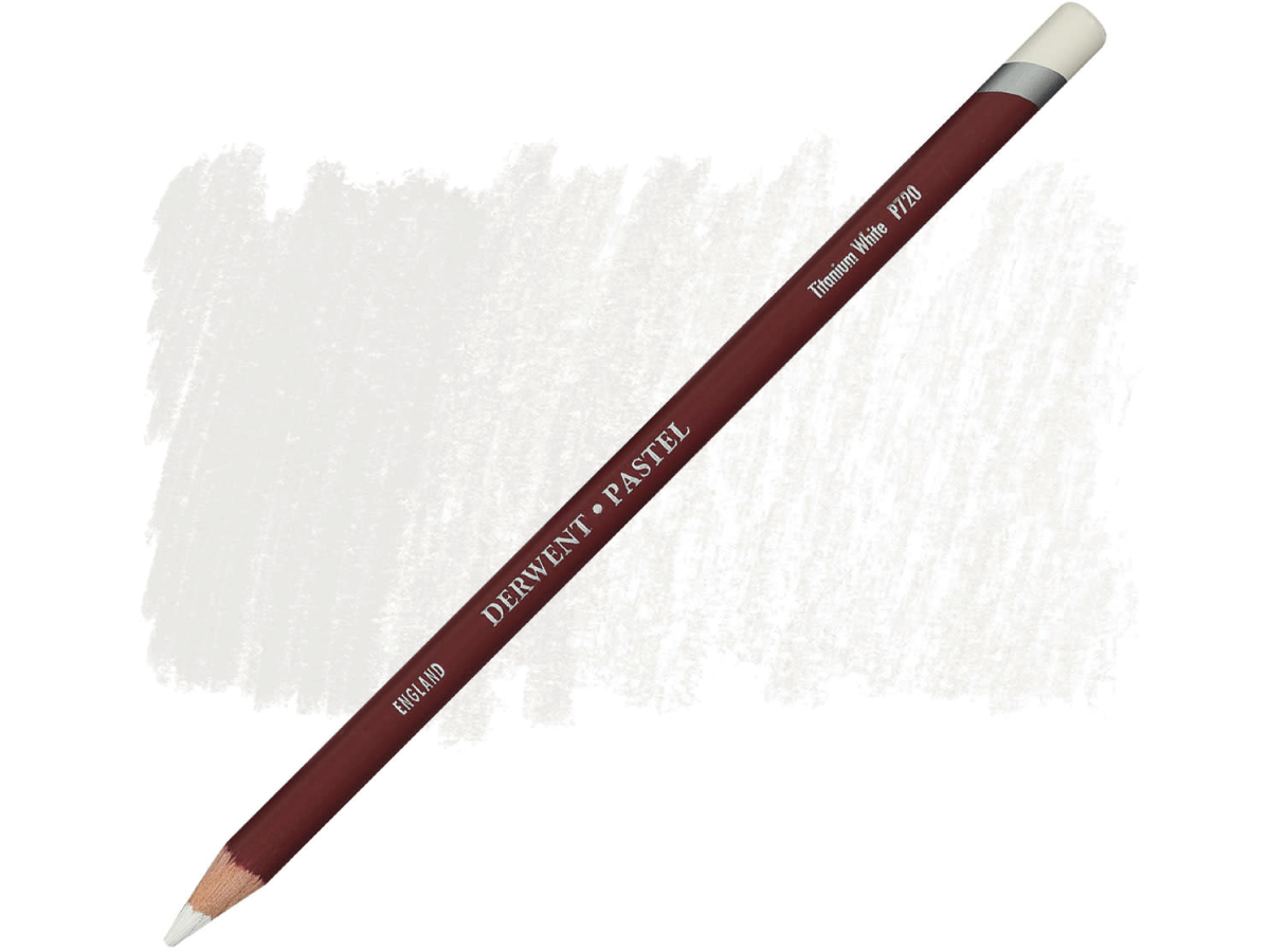 DERWENT PASTELLSTIFT P720 301 TITANIUM WHITE 1