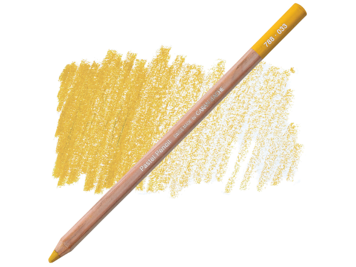 CARAN D'ACHE PASTEL PENCIL PASTELLSTIFT 033 GOLDOCKER 1