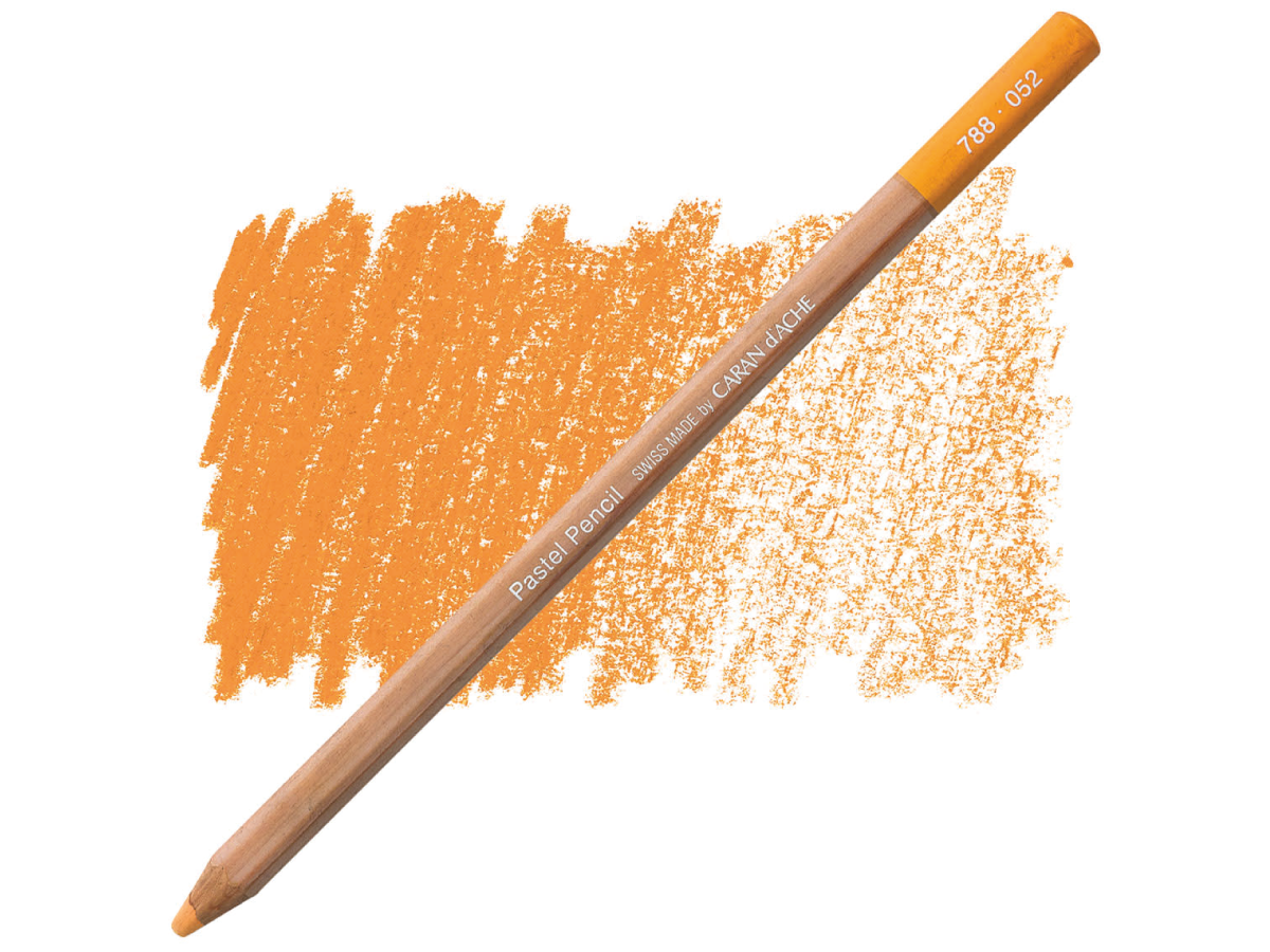 CARAN D'ACHE PASTEL PENCIL PASTELLSTIFT 052 SAFRAN 1