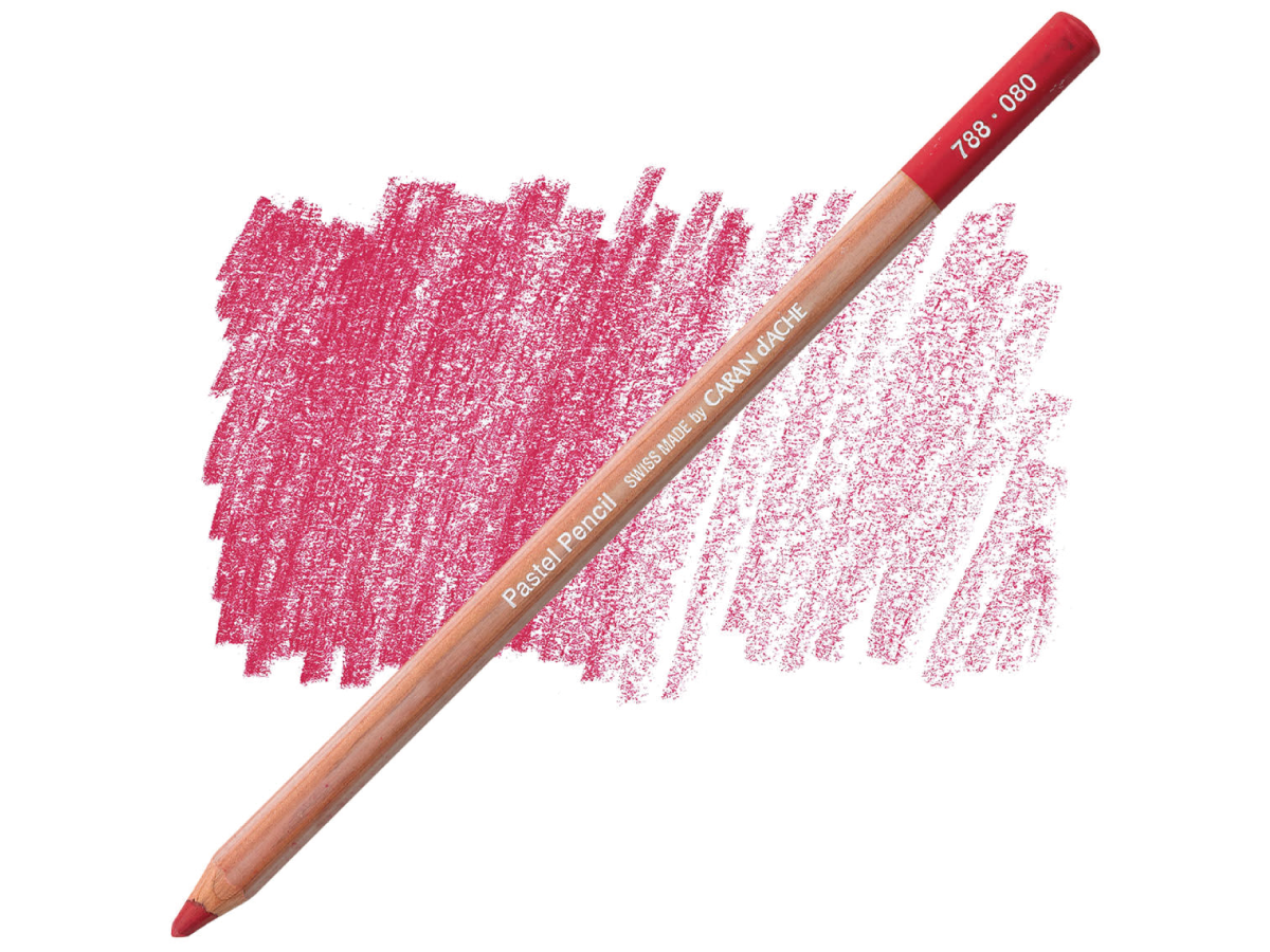 CARAN D'ACHE PASTEL PENCIL PASTELLSTIFT 080 KARMIN 1