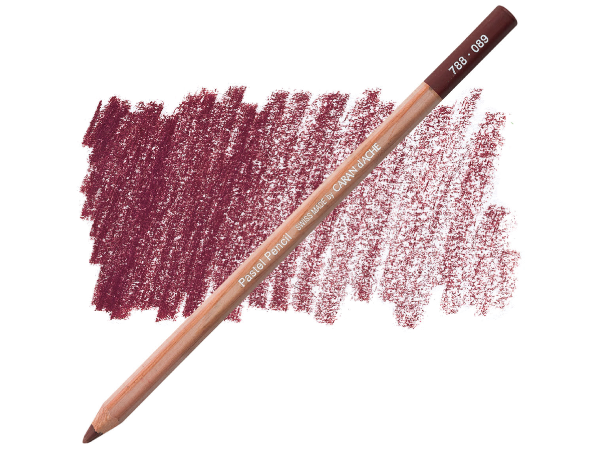 CARAN D'ACHE PASTEL PENCIL PASTELLSTIFT 089 DUNKELKARMIN 1