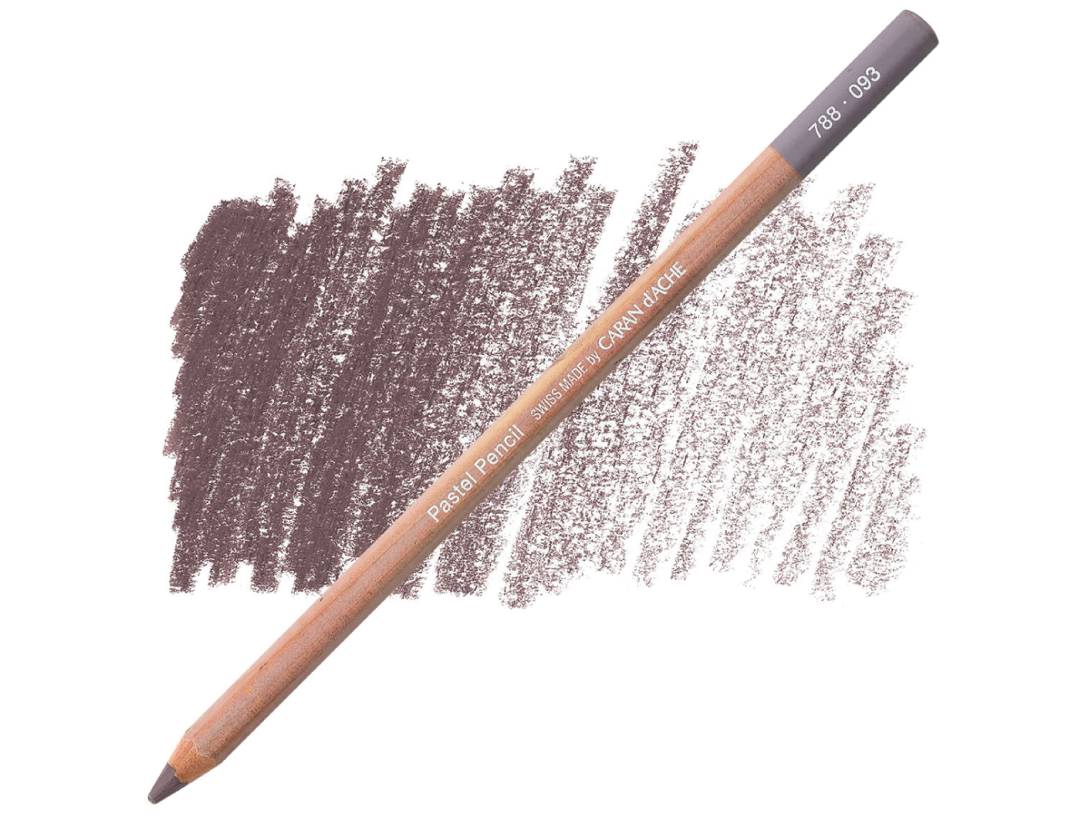 CARAN D'ACHE PASTEL PENCIL PASTELLSTIFT 093 GRAUVIOLETT 1