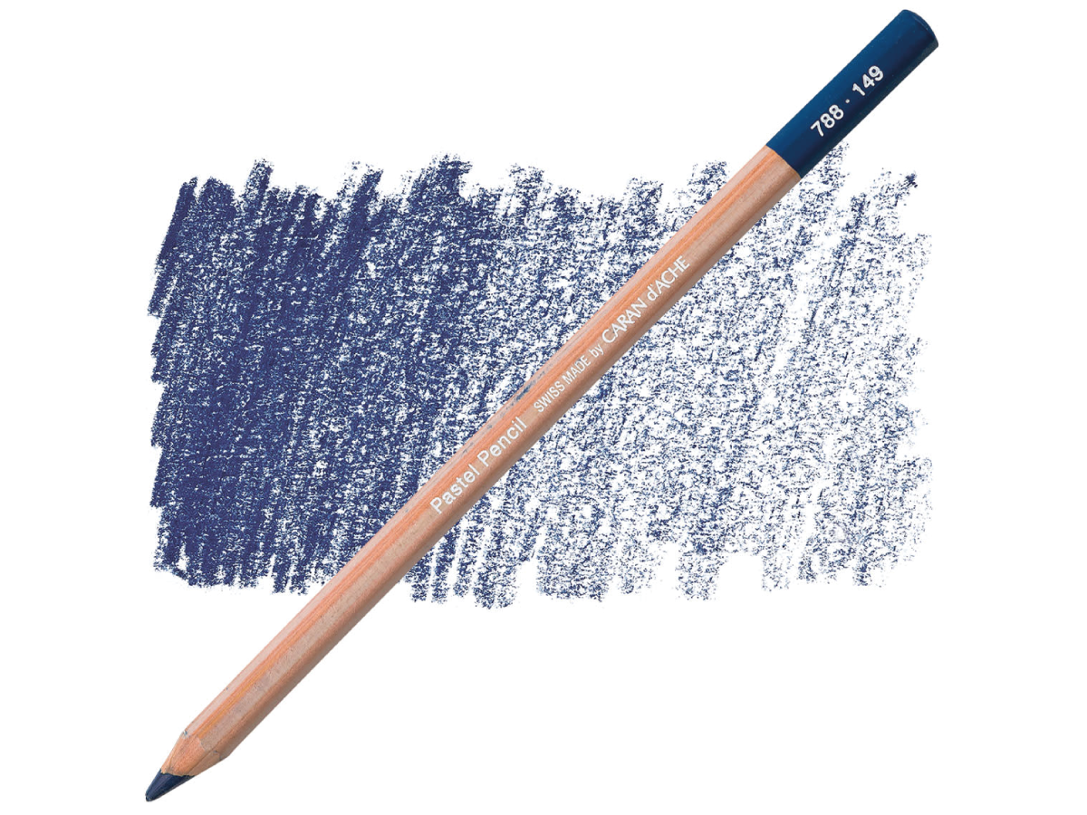 CARAN D'ACHE PASTELPOTLOOD 149 NACHTBLAU (NIGHT BLUE) 1