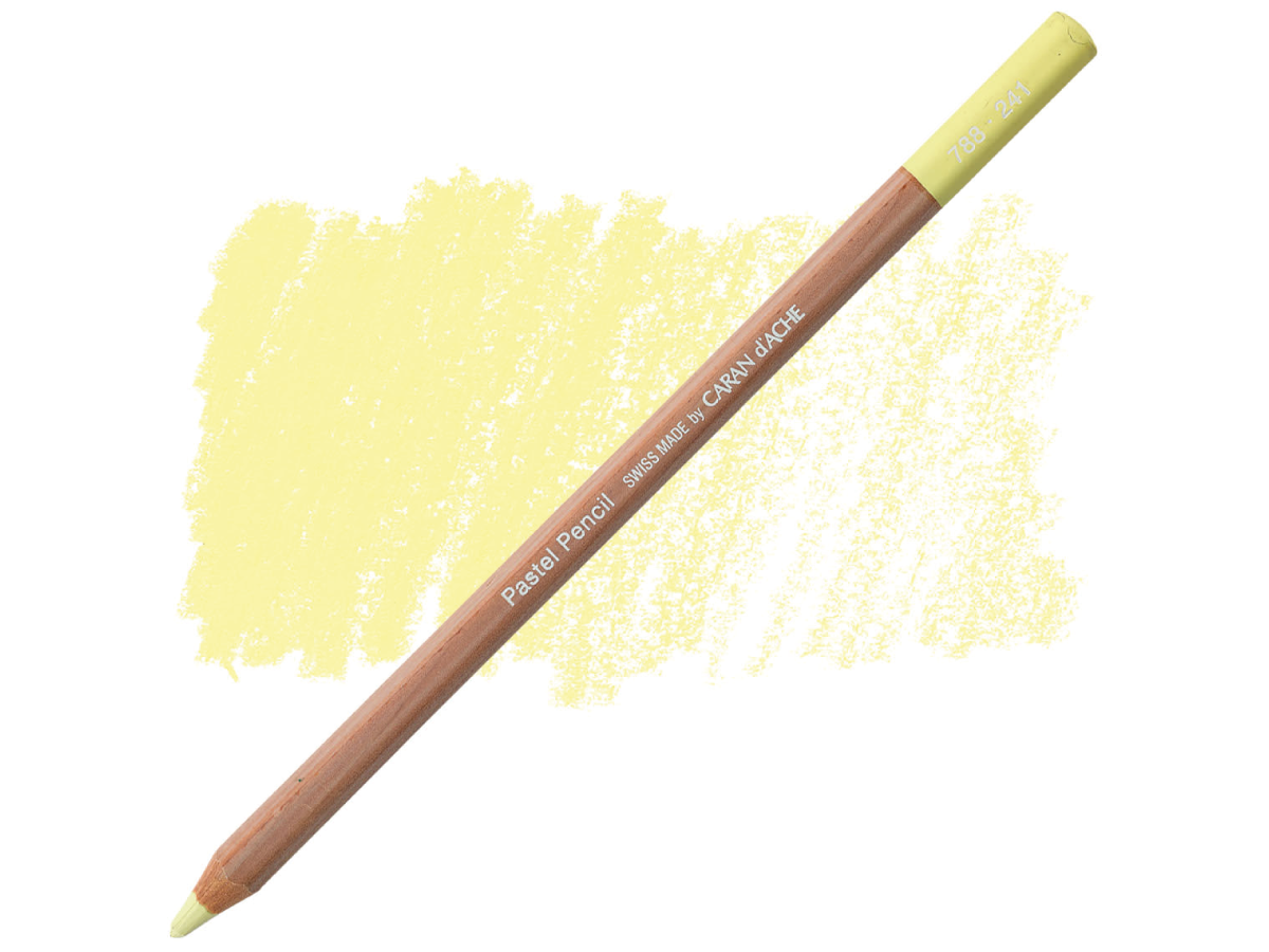 CARAN D'ACHE PASTEL PENCIL PASTELLSTIFT 241 ZITRONENGELB HELL 1