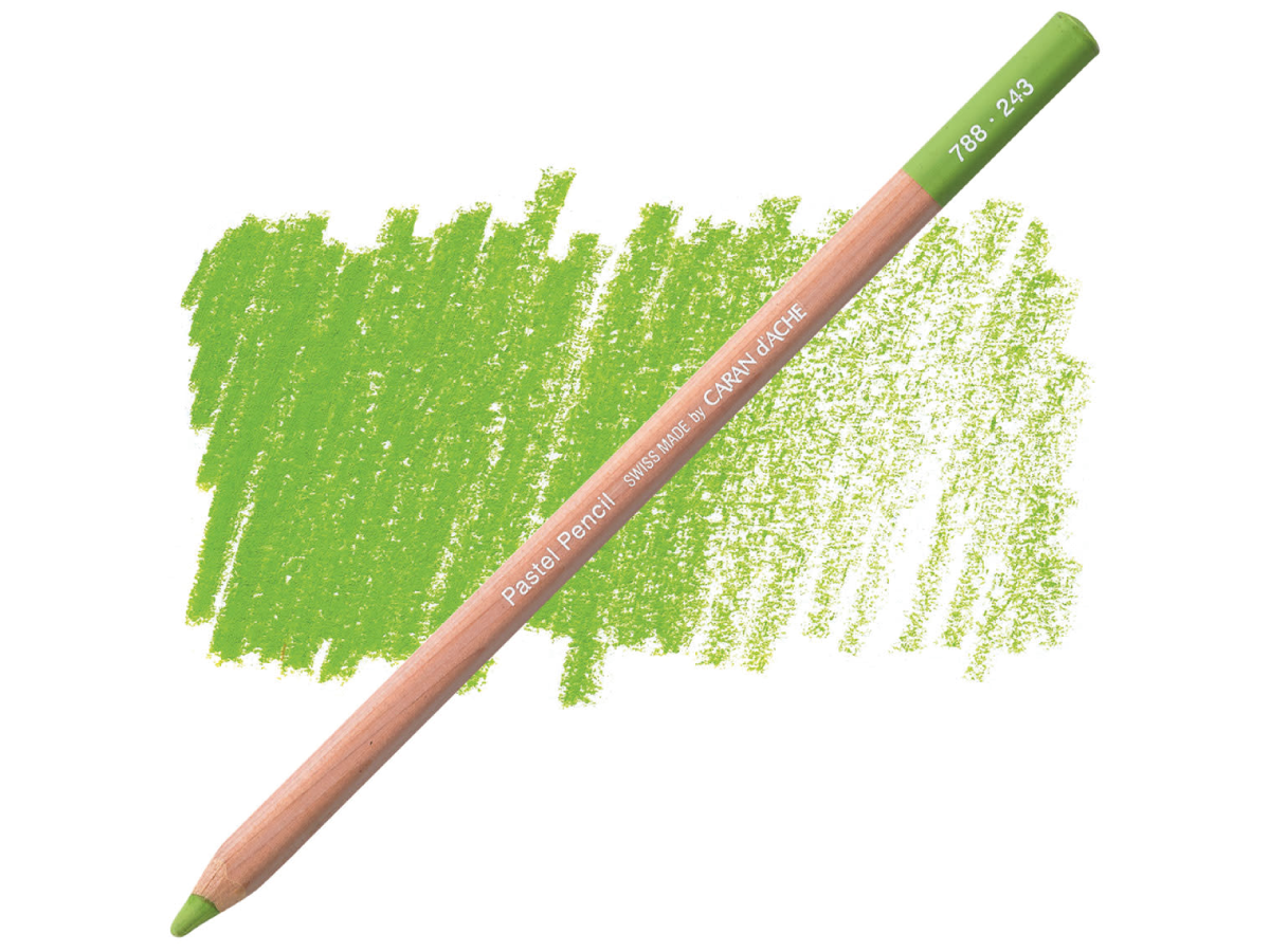 CARAN D'ACHE PASTEL PENCIL PASTELLSTIFT 243 HELLOLIV 20% 1