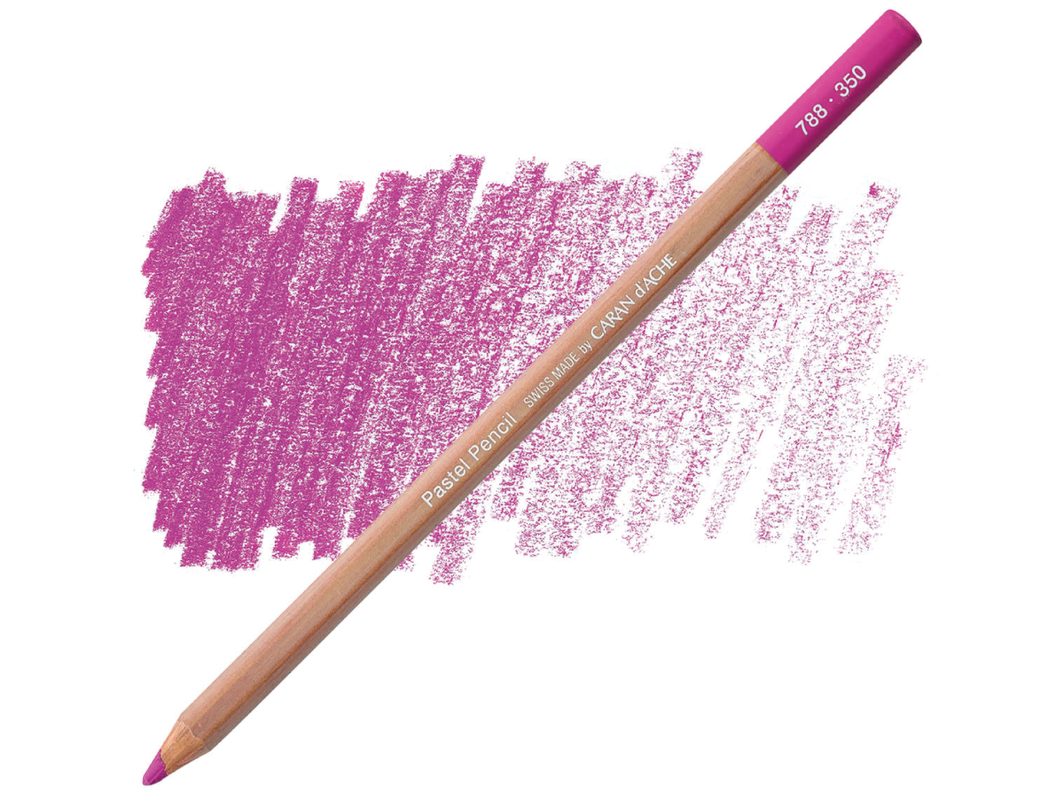 CARAN D'ACHE PASTEL PENCIL PASTELLSTIFT 350 PURPURROT 1