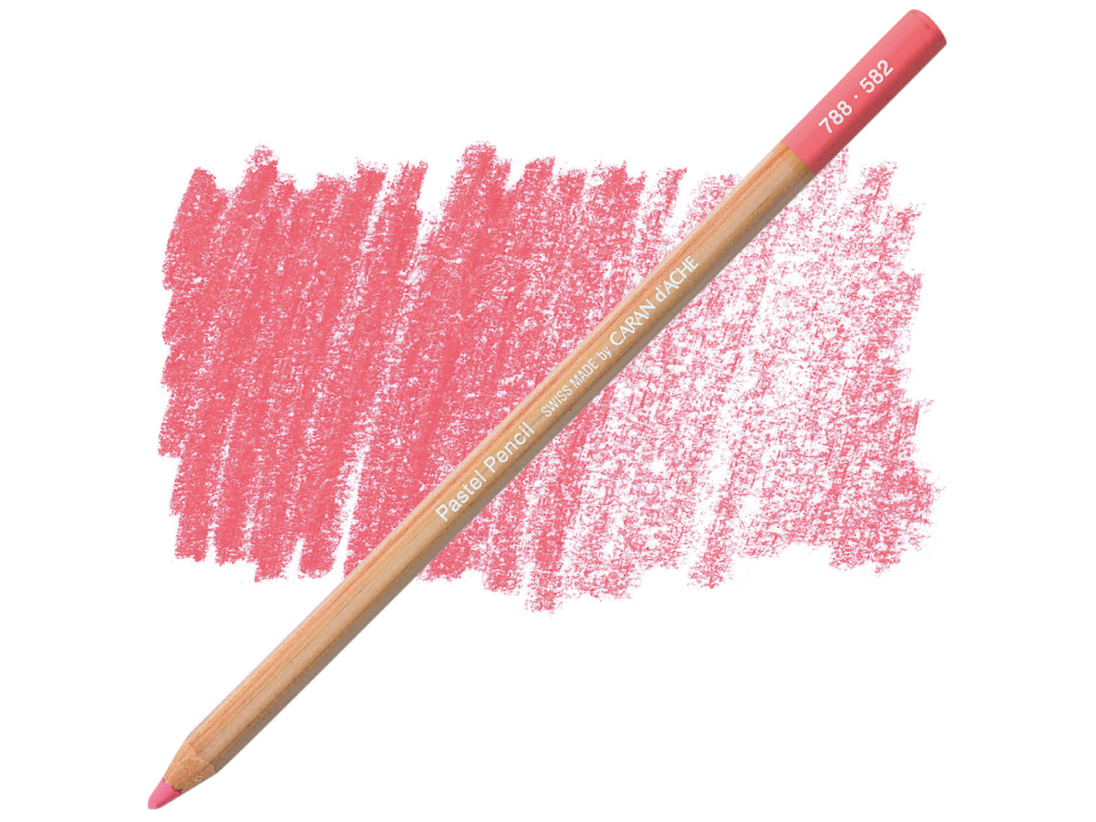 CARAN D'ACHE PASTEL PENCIL PASTELLSTIFT 582 PORTRÄT ROSA 1
