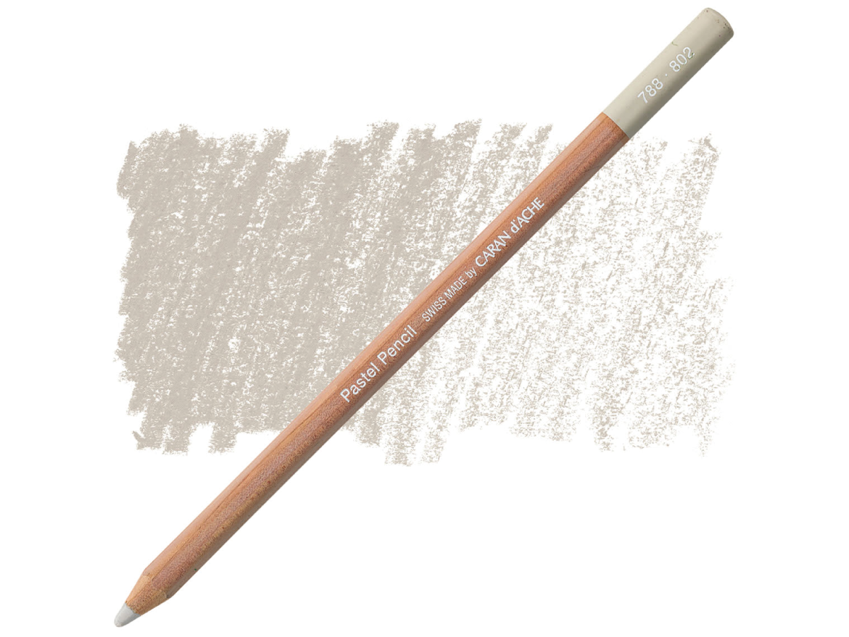 CARAN D'ACHE PASTEL PENCIL PASTELLSTIFT 802 FRANZÖSISCHGRAU 10% 1