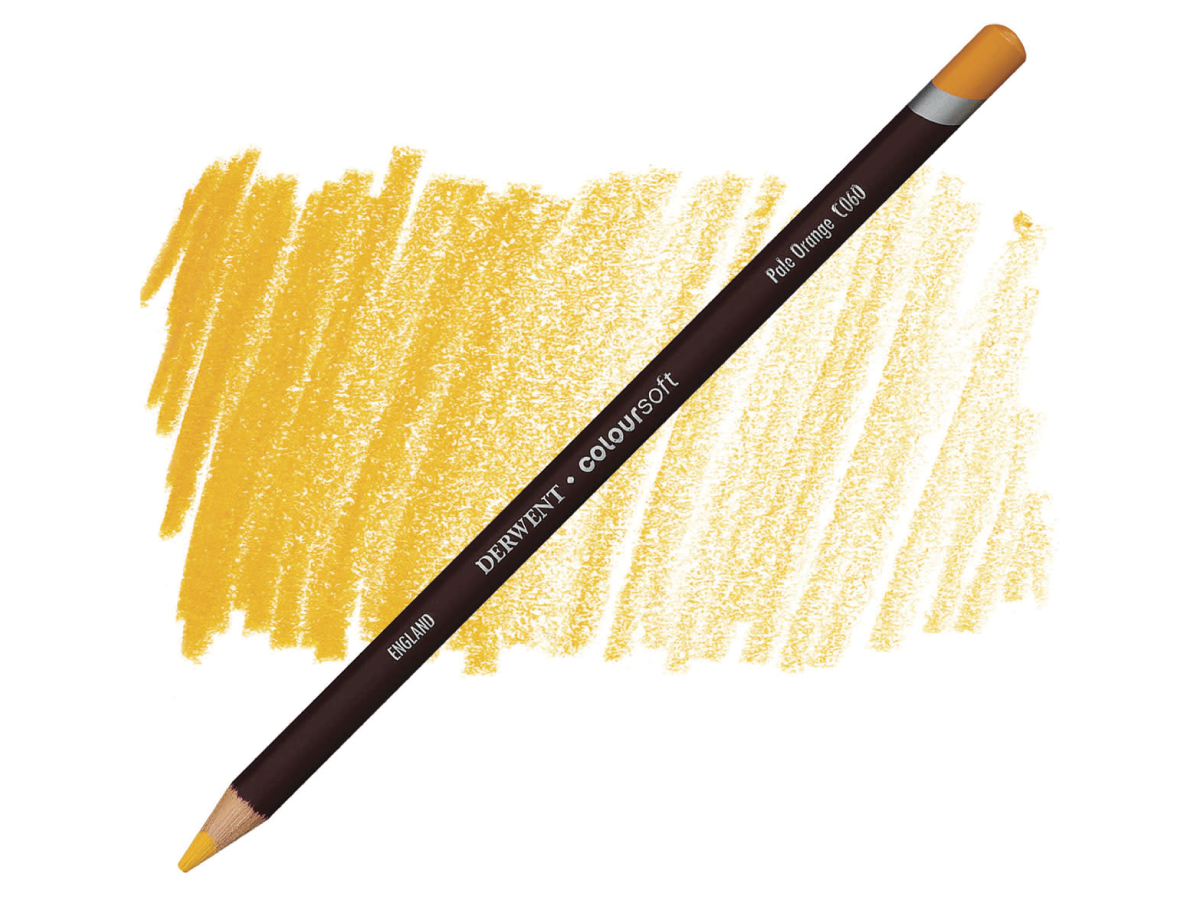 DERWENT COLOURSOFT BUNTSTIFT 060 PALE ORANGE 1