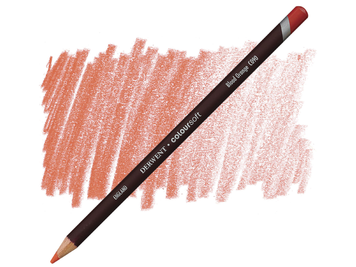 DERWENT COLOURSOFT BUNTSTIFT 090 BLOOD ORANGE 1