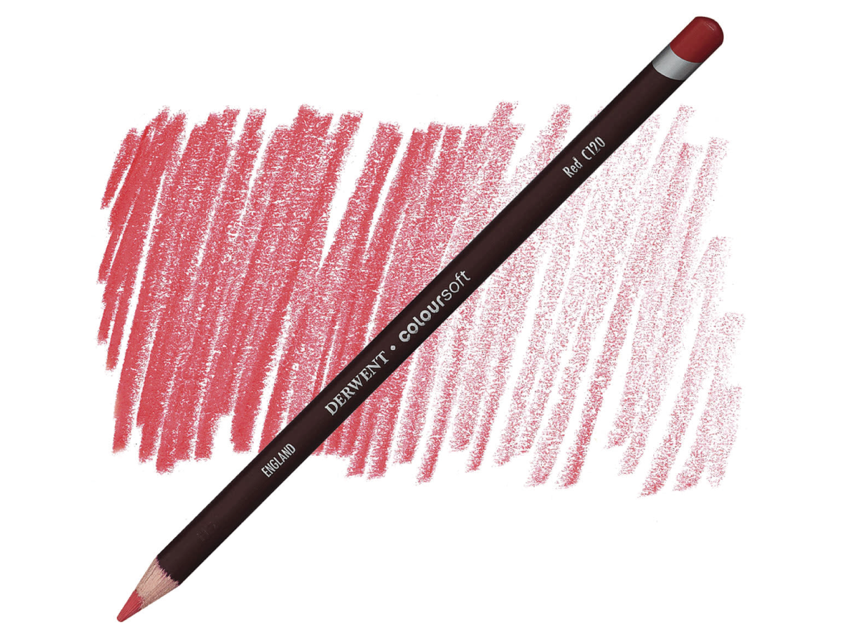 DERWENT COLOURSOFT BUNTSTIFT 120 ROT 1