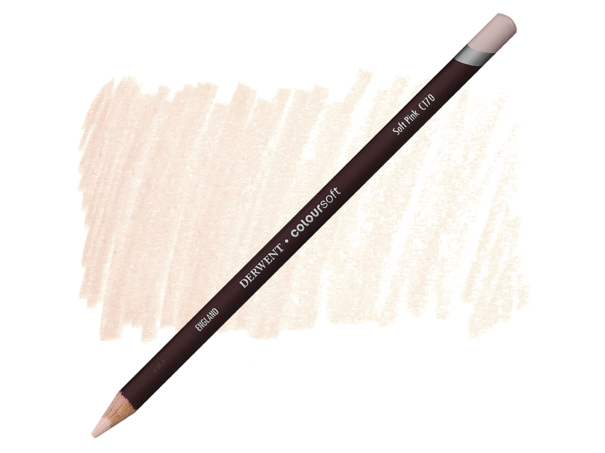 DERWENT COLOURSOFT BUNTSTIFT 170 SOFT PINK 1