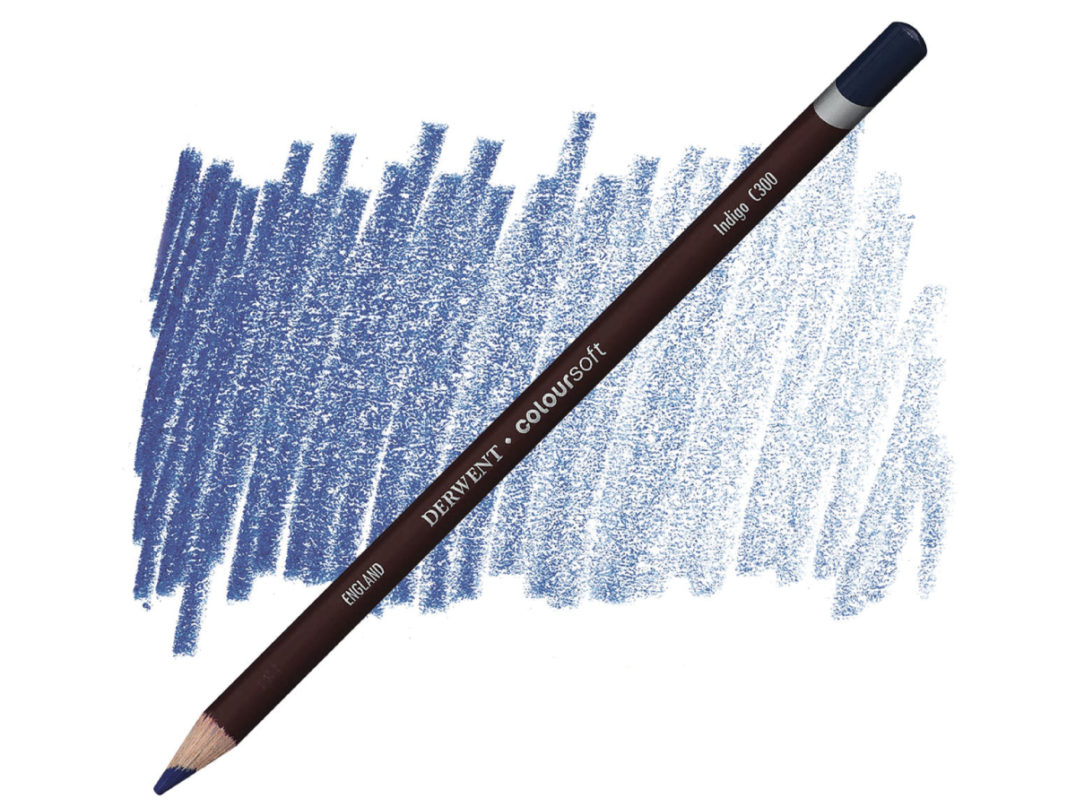 DERWENT COLOURSOFT BUNTSTIFT 300 INDIGO 1