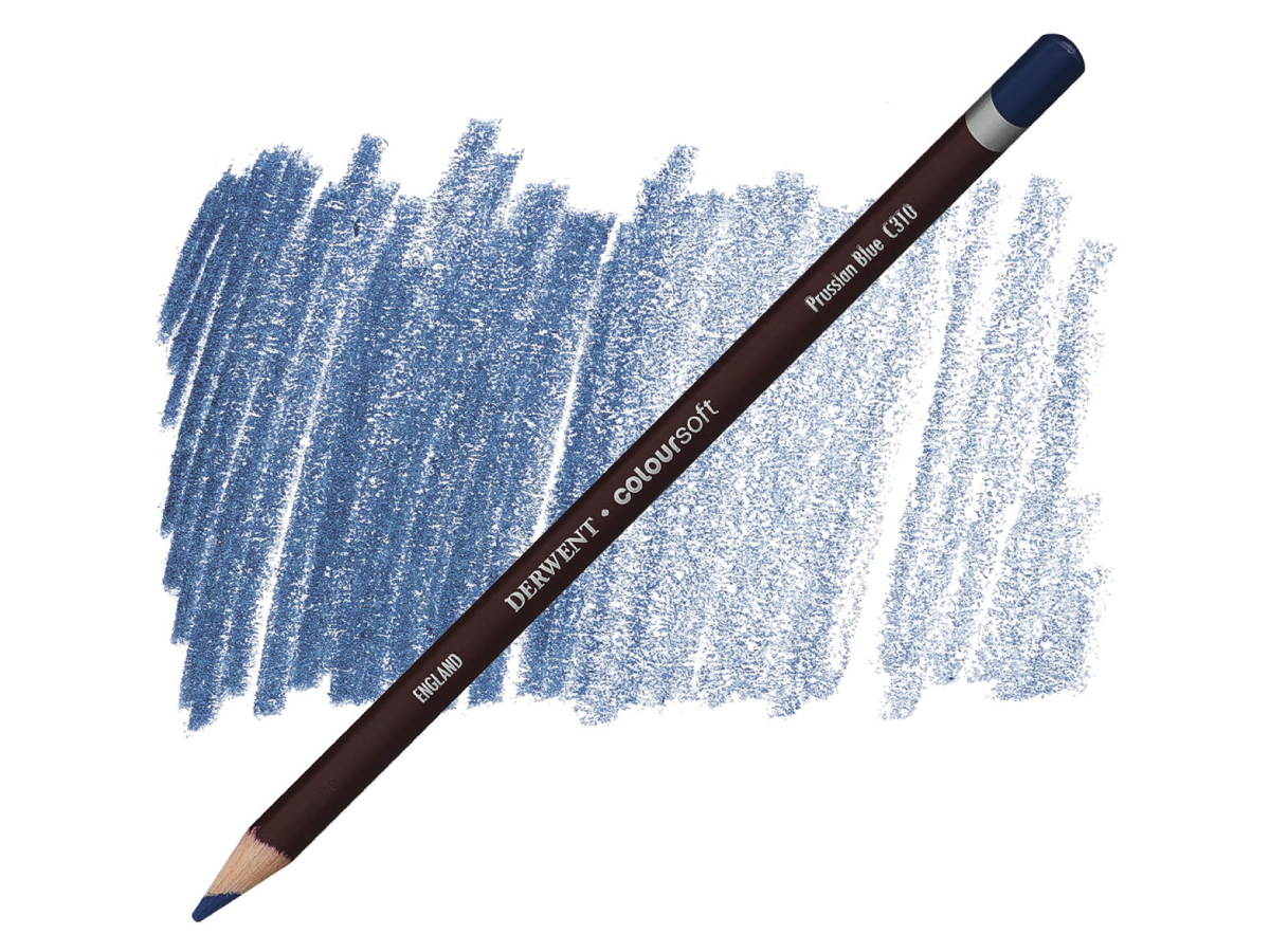 DERWENT COLOURSOFT BUNTSTIFT 310 PRUSSIAN BLUE 1