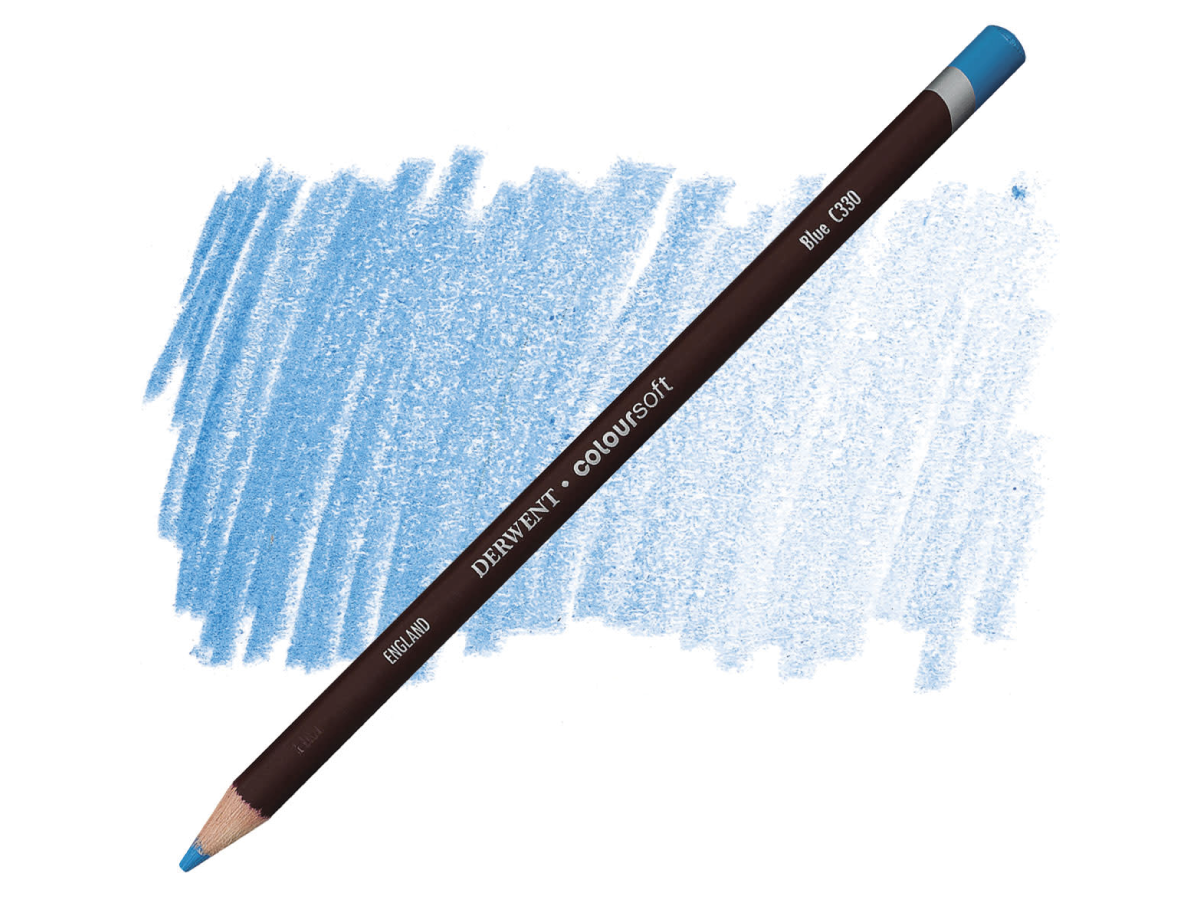 DERWENT COLOURSOFT BUNTSTIFT 330 BLAU 1