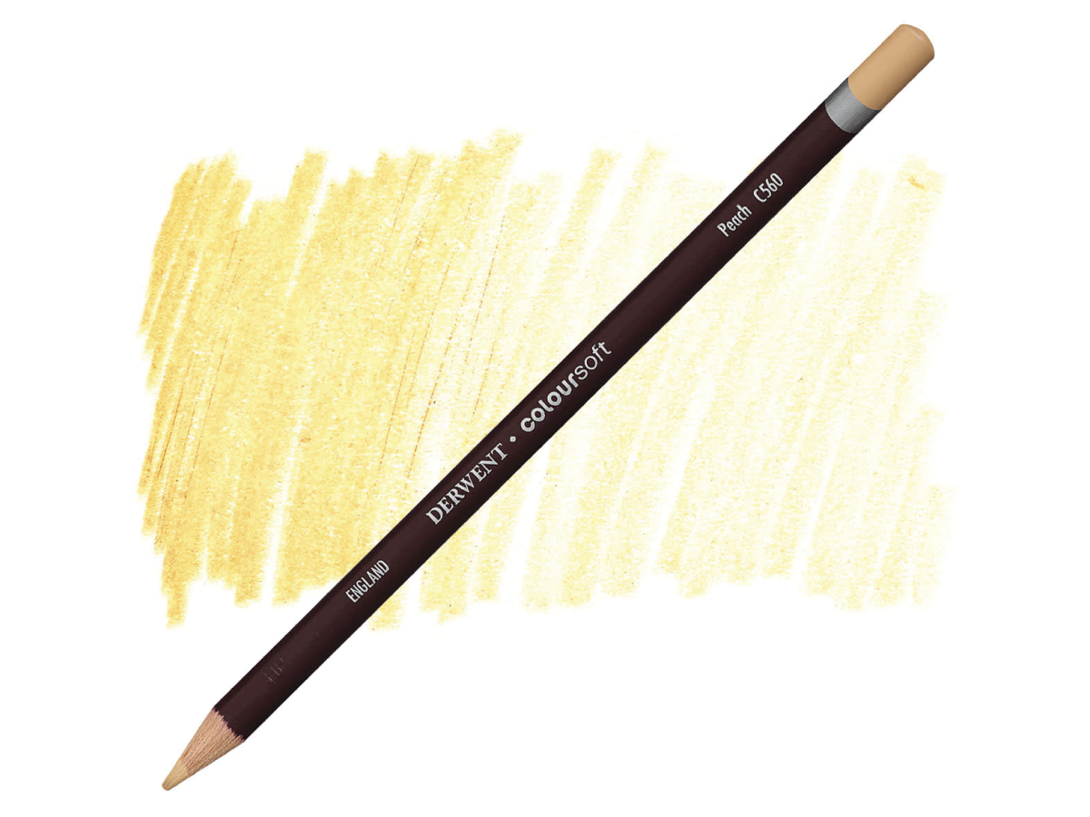 DERWENT COLOURSOFT BUNTSTIFT 560 PEACH 1