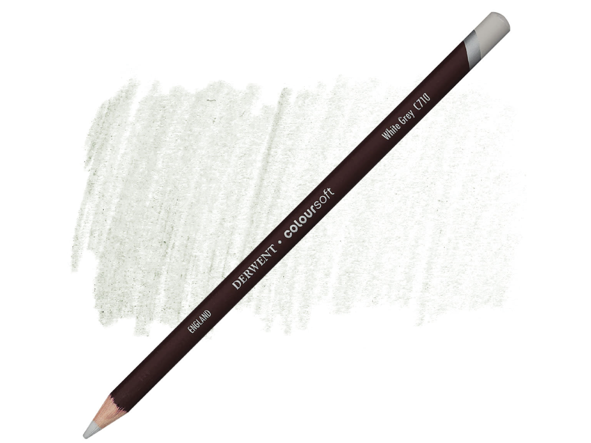 CDERWENT COLOURSOFT BUNTSTIFT 710 WEISS 1