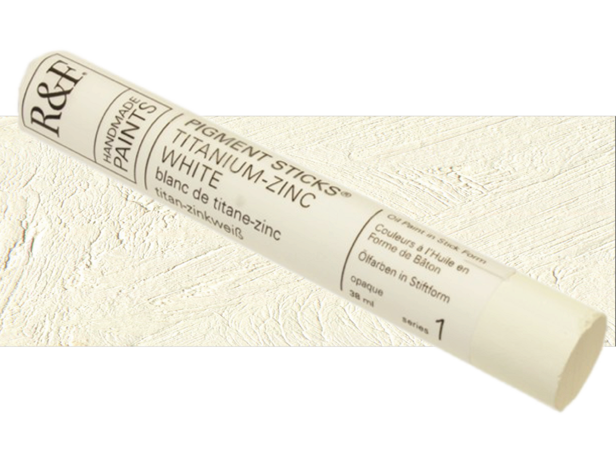 R&F PIGMENT STICK 38ML RF2110 TITANIUM ZINC WHITE 1