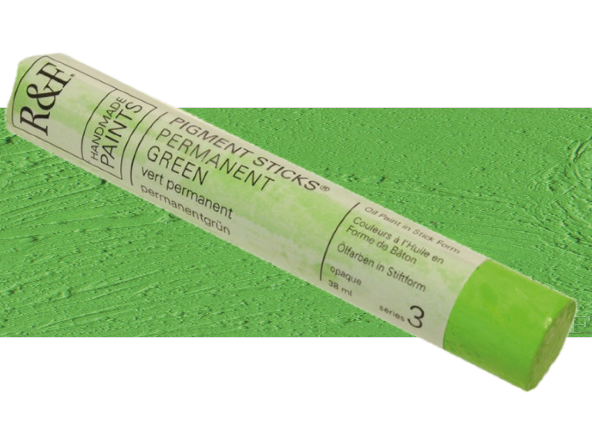 R&F PIGMENT STICK 38ML RF213G PERMANENT GREEN 1