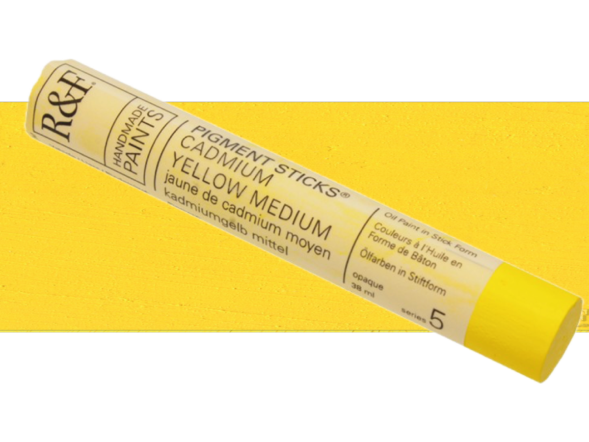 R&F PIGMENT STICK 38ML RF2152 CADMIUM YELLOW MEDIUM 1