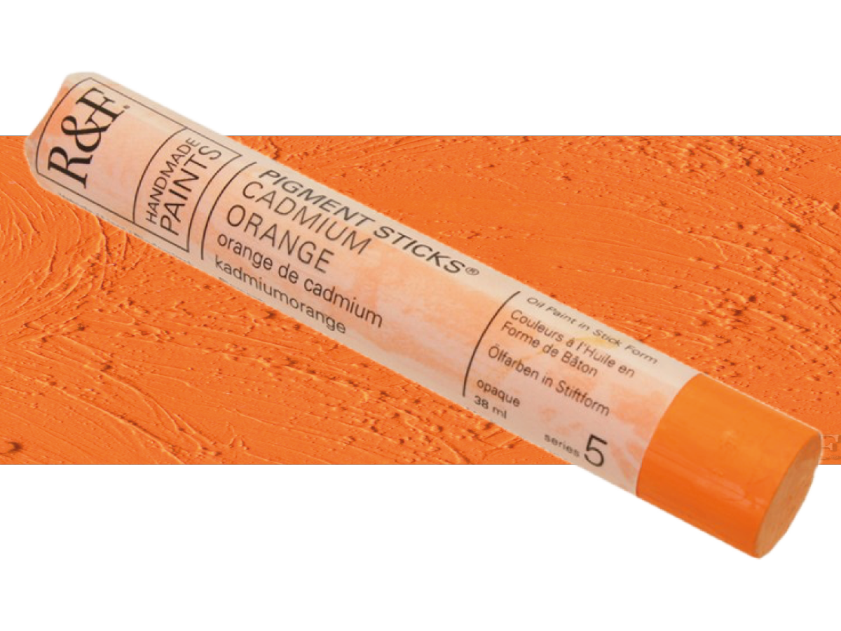 R&F PIGMENT STICK 38ML RF2154 CADMIUM ORANGE 1