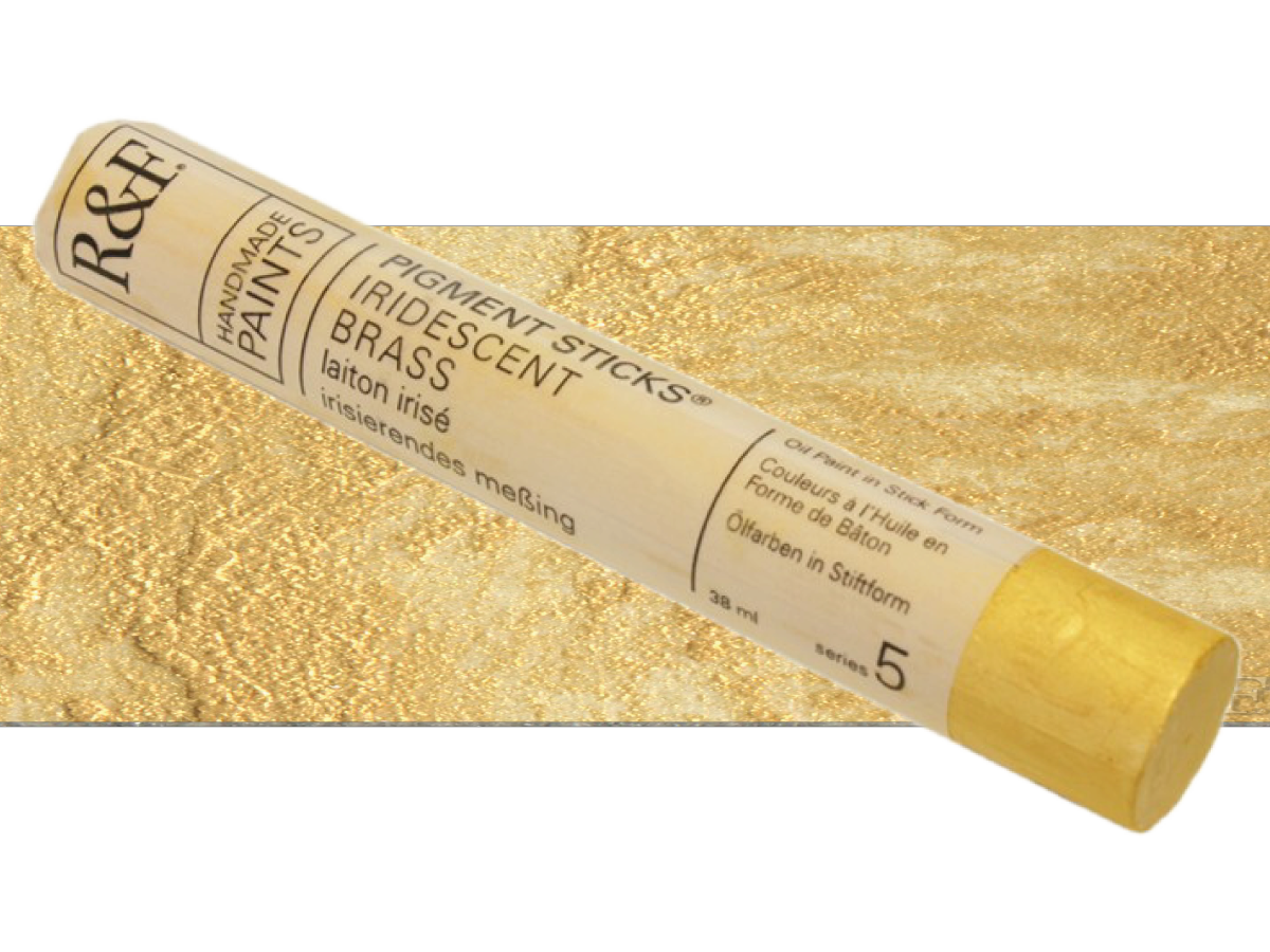 R&F PIGMENT STICK 38ML RF2184 IRIDESCENT BRASS 1