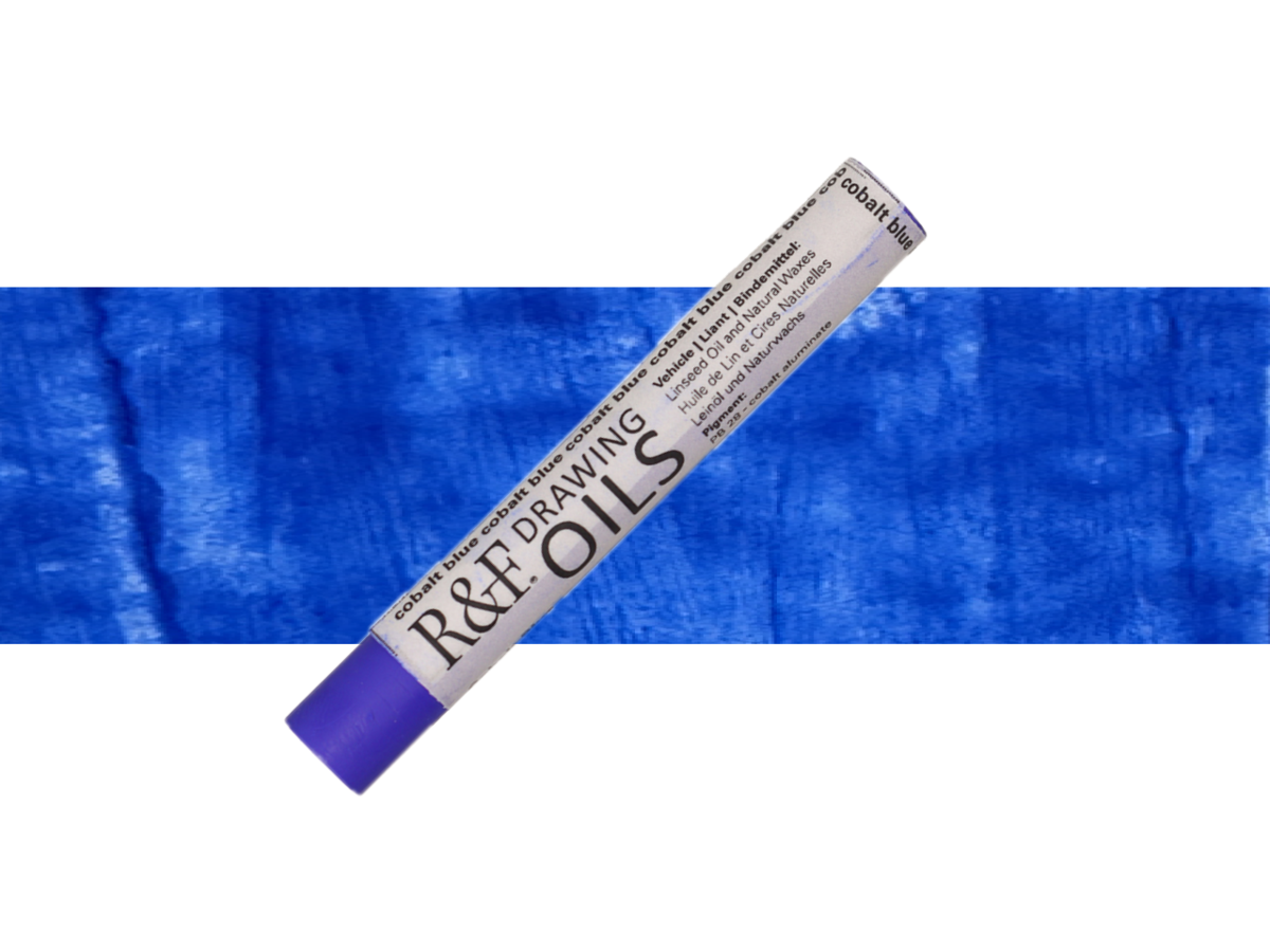 R&F DRAWING OIL STICK 12ML COBALT BLUE 112 1
