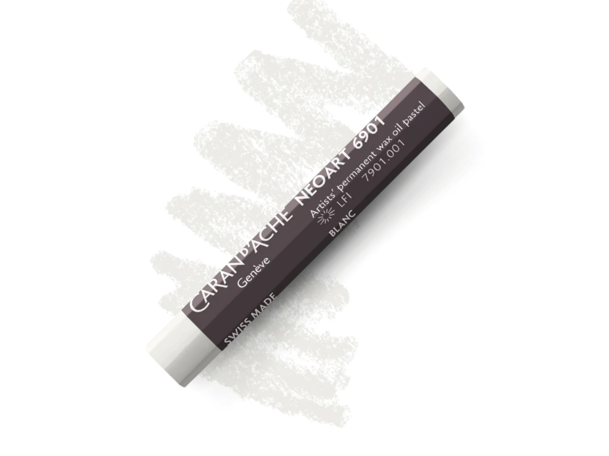 CARAN D'ACHE NEOART 6901 WAX-OIL WHITE 1
