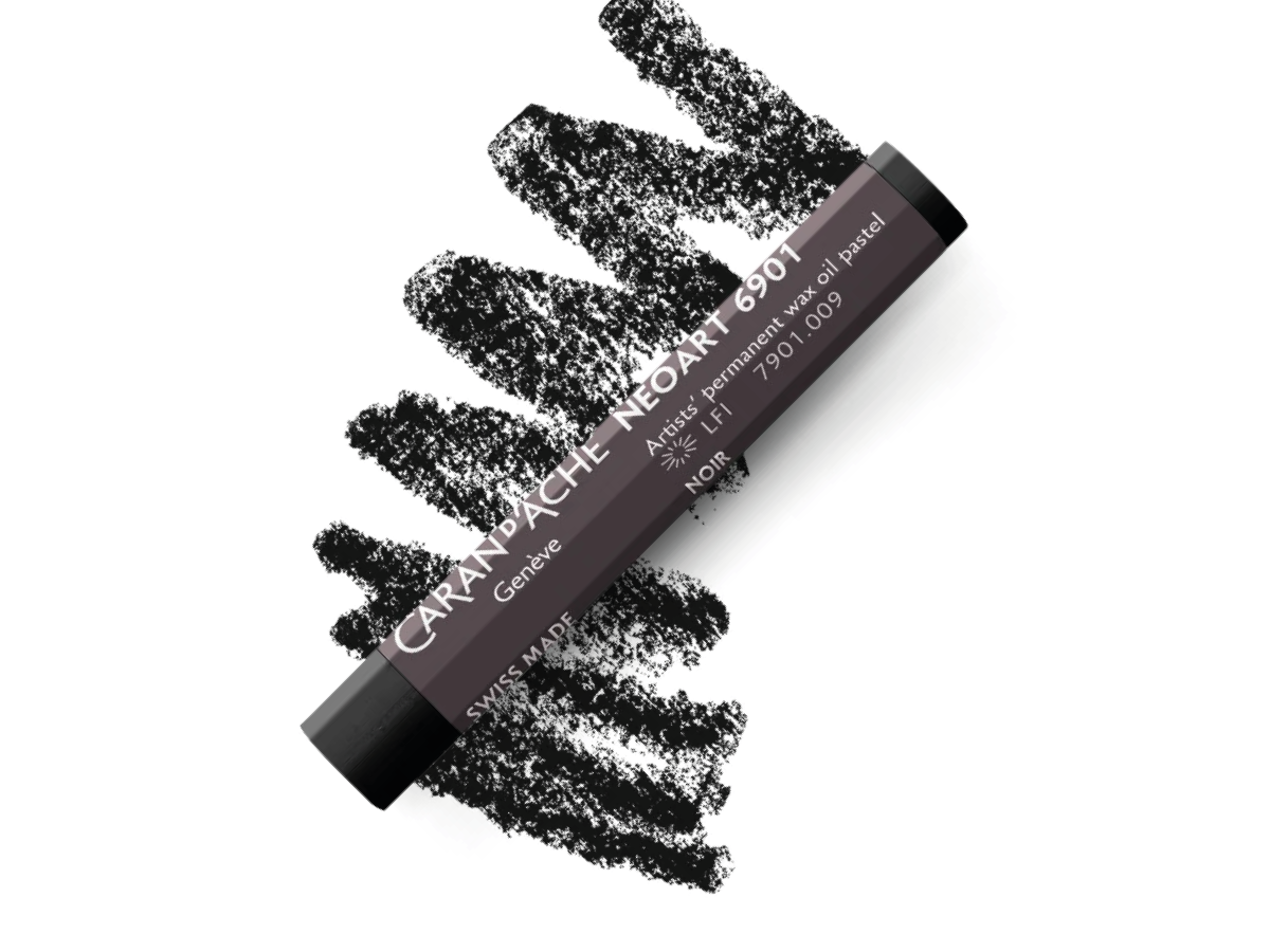 CARAN D'ACHE NEOART 6901 WAX-OIL BLACK 1