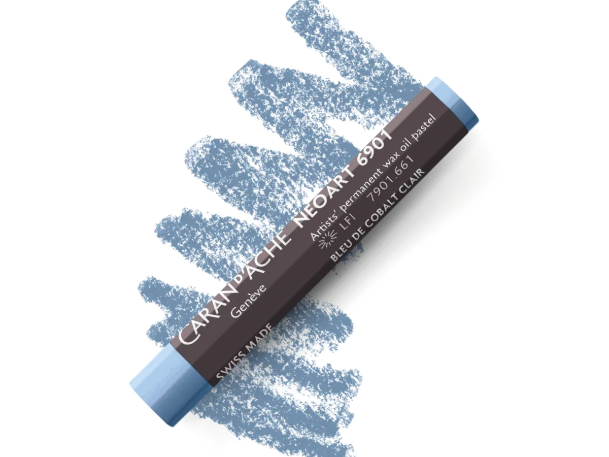 CARAN D'ACHE NEOART 6901 WAX-OIL COBALT BLUE 5% 1