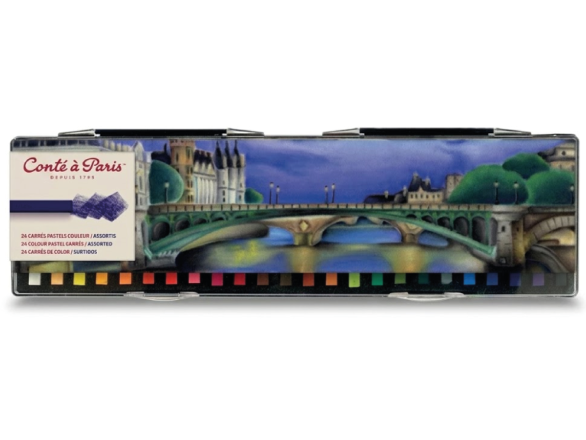 CONTÉ À PARIS CARRÉ FARBKREIDEN SET ASSORTI 24X 1