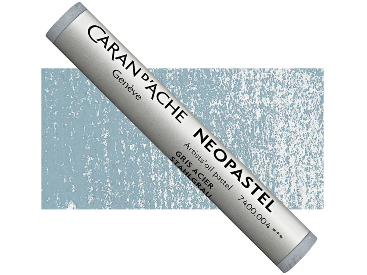CARAN D'ACHE NEOPASTEL 004 STAHLGRAU 1
