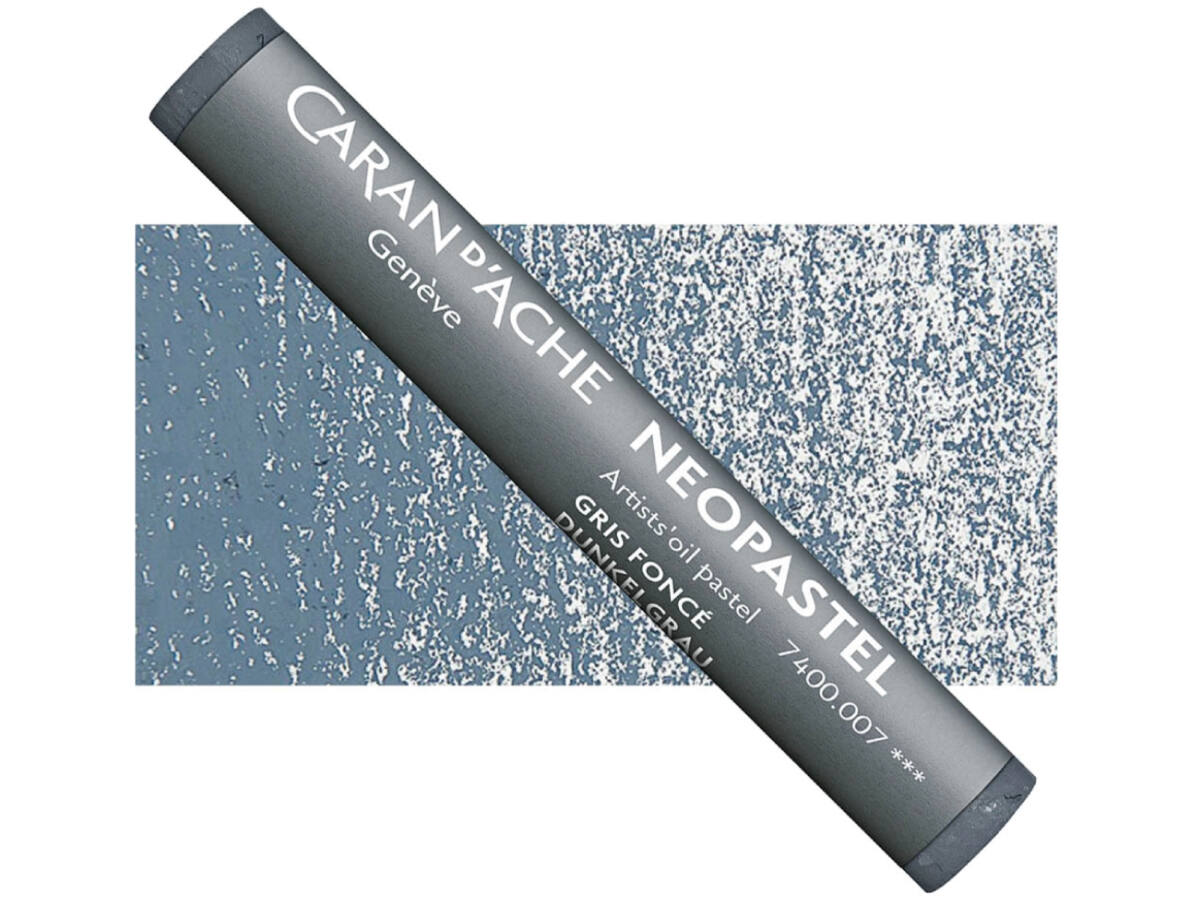 CARAN D'ACHE NEOPASTEL 007 DUNKELGRAU 1