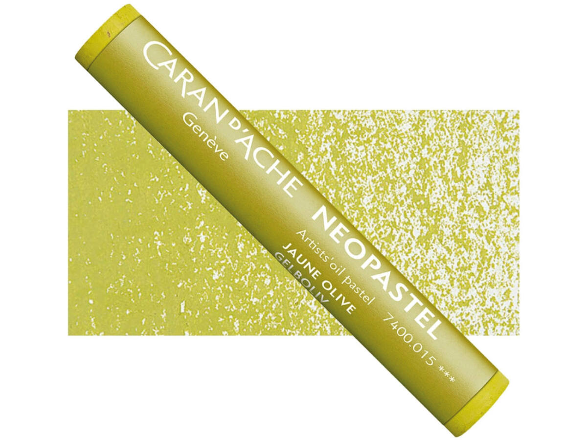 CARAN D'ACHE NEOPASTEL 015 GELBOLIV 1