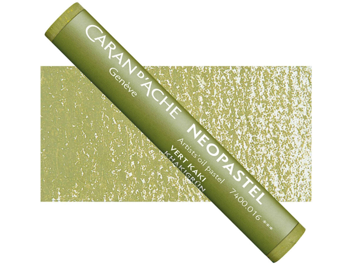 CARAN D'ACHE NEOPASTEL 016 KHAKIGRÜN 1