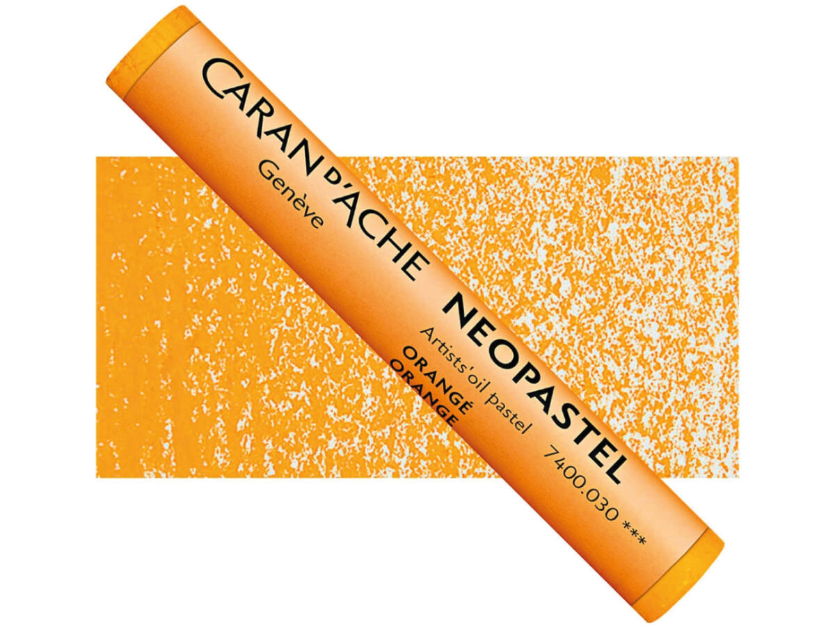CARAN D'ACHE NEOPASTEL 030 ORANGE 1