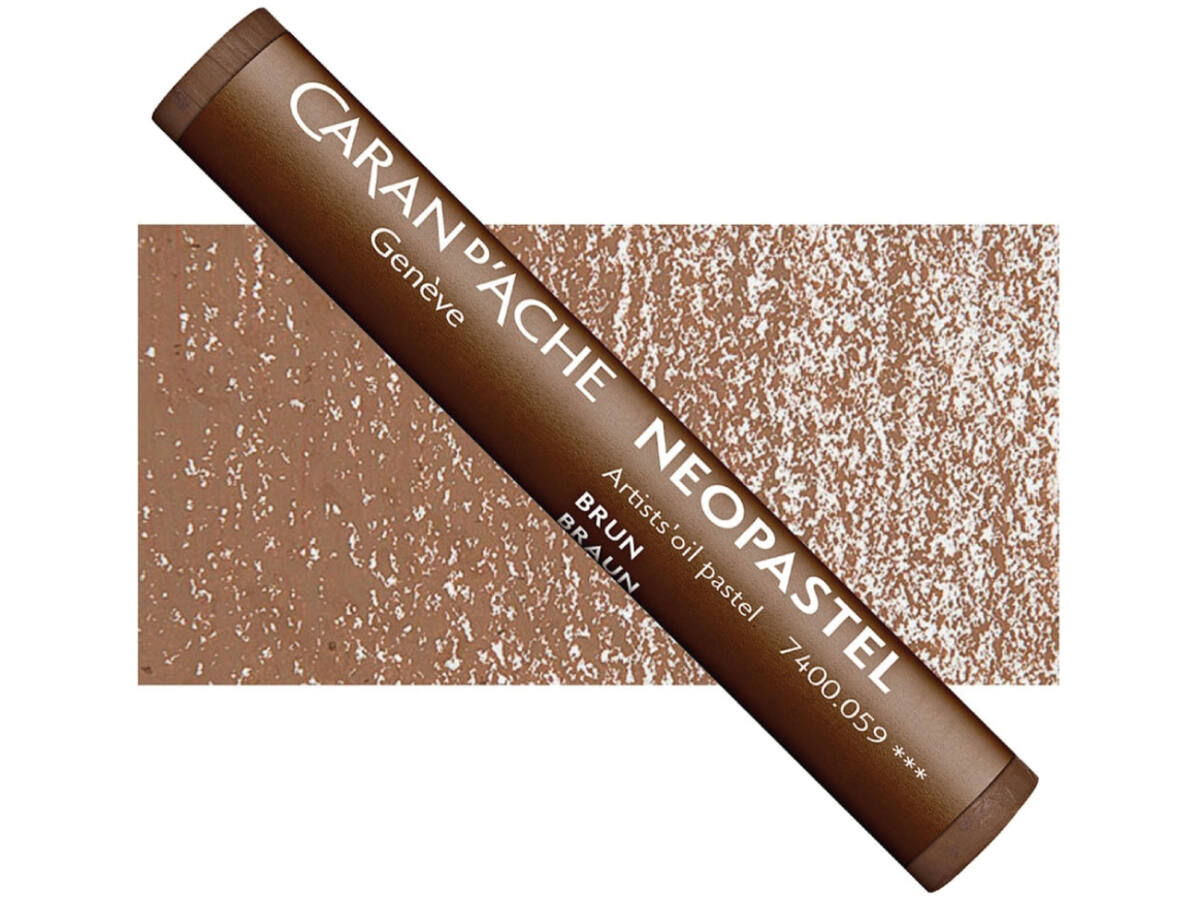 CARAN D'ACHE NEOPASTEL 059 BRAUN 1